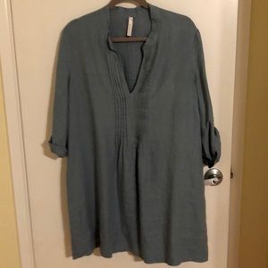 Tunic top linen